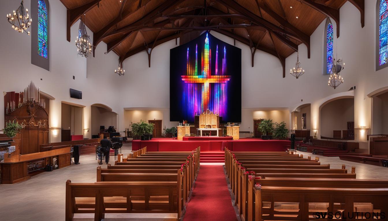 LED Screen for Church in Macon – Create a Visual Masterpiece with Sound & Video Solutions