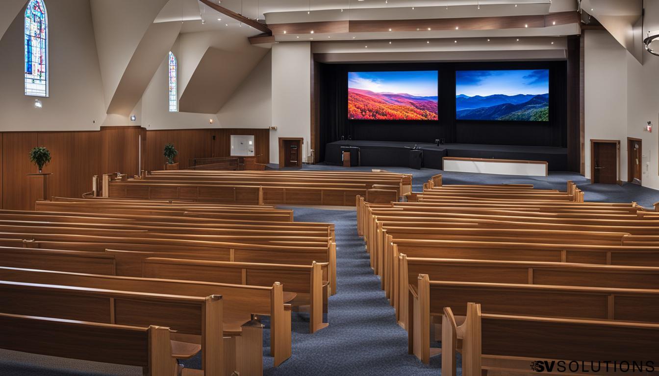 LED Screen for Church in Middletown