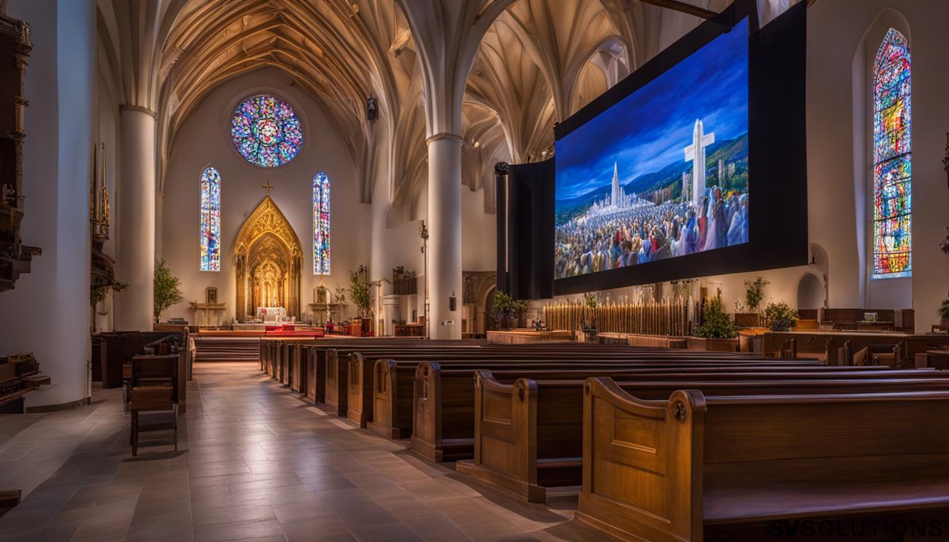 LED Screen for Church in Newton – Enhance Your Worship Experience with Sound & Video Solutions