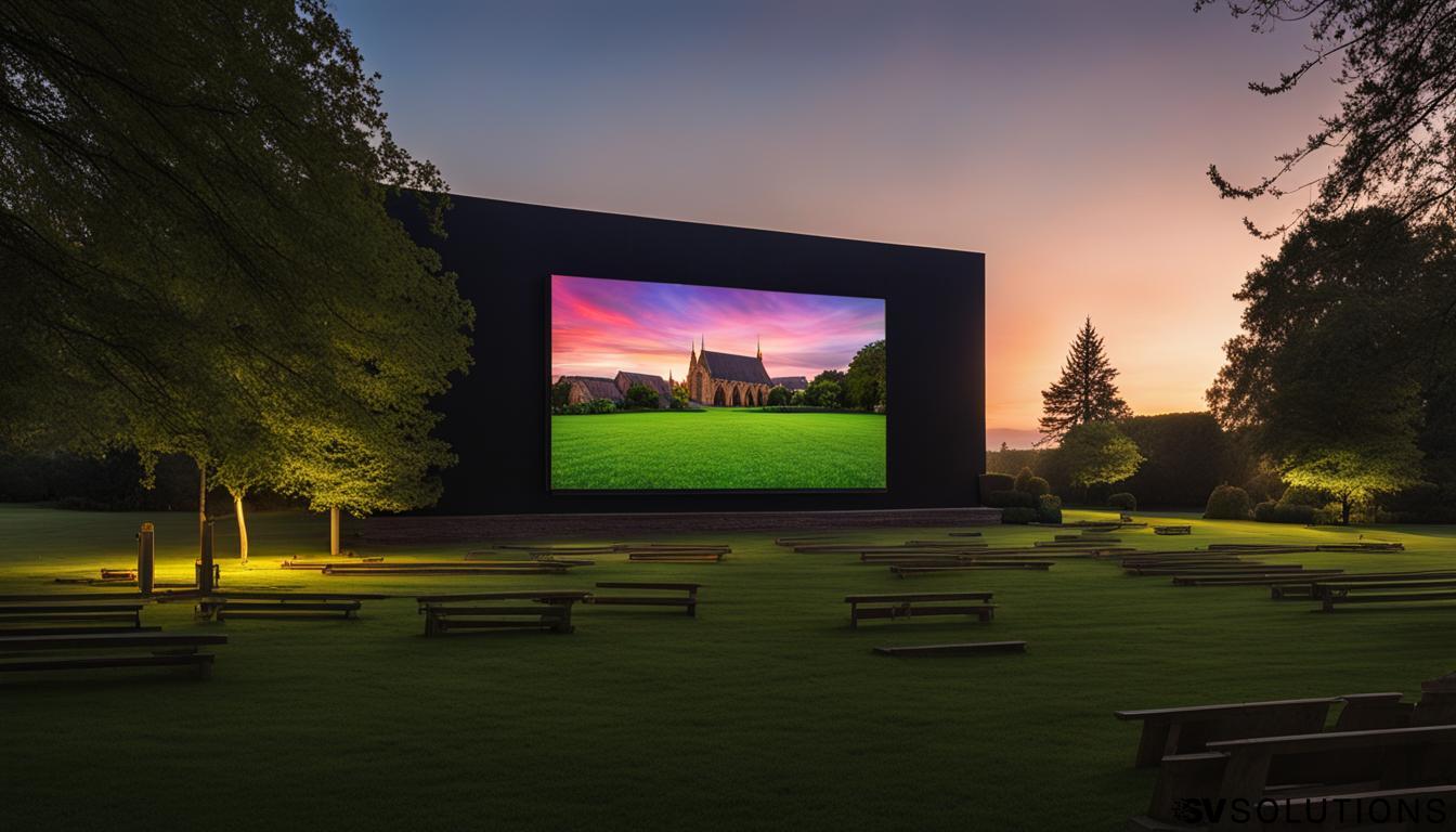 LED Screen for Church in Norfolk: Enhancing Worship Experience with Sound & Video Solutions