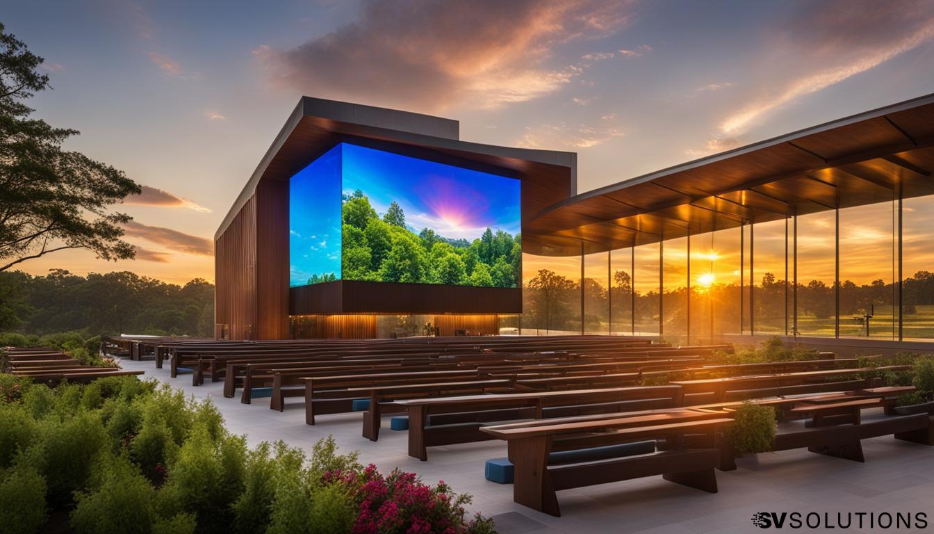 LED Screen for Church in North Little Rock