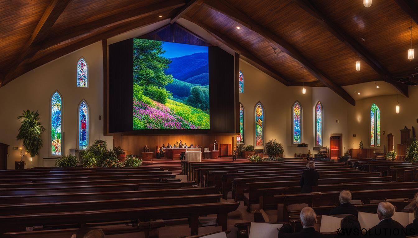 LED Screen for Church in Old Bridge: Elevate Your Worship Experience