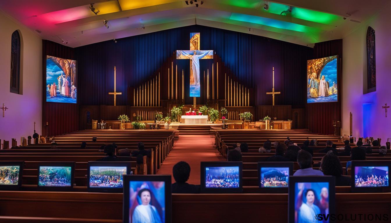 LED screen for church in Quincy: Elevate Your Worship Services with Sound & Video Solutions