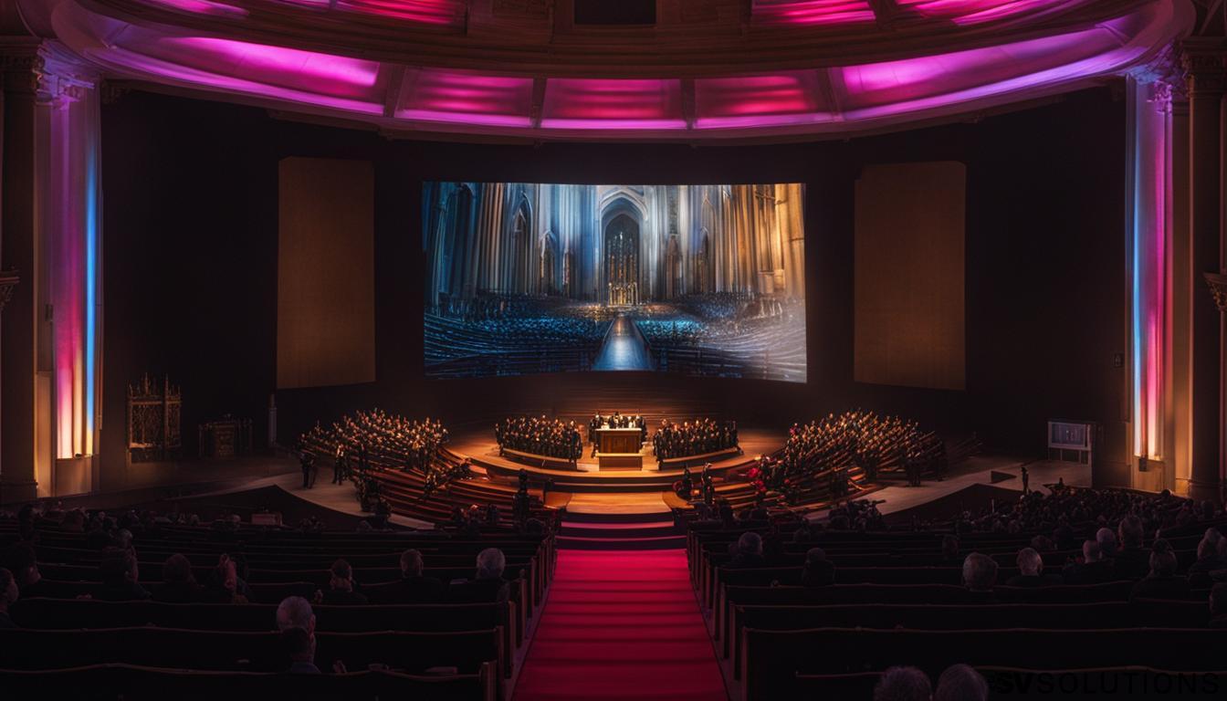 LED Screen for Church in Richmond