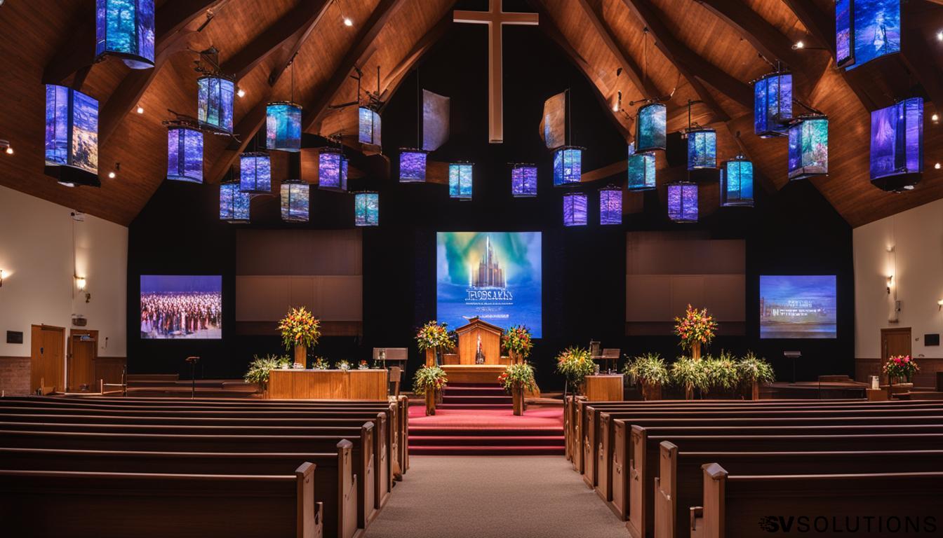 LED Screen for Church in Rogers: Enhance Your Worship Experience