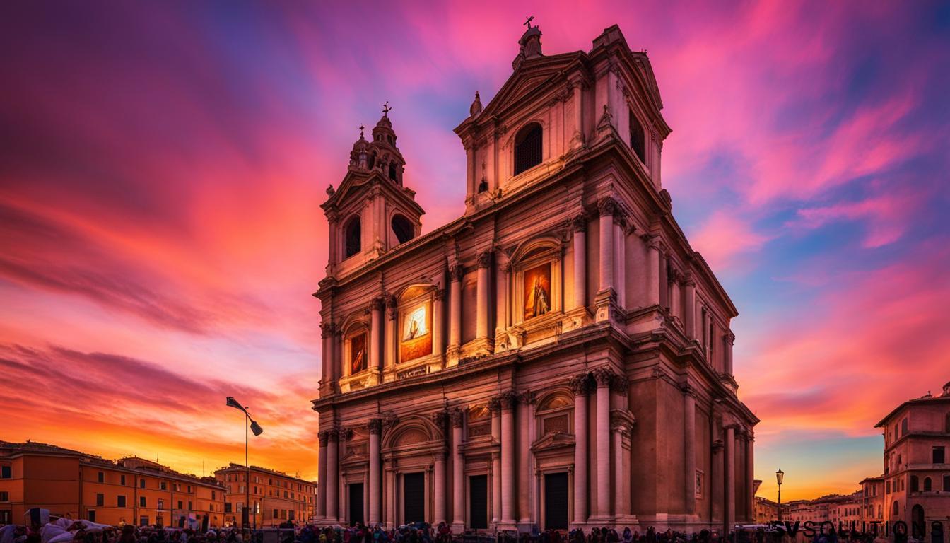 Experience the Vibrant Clarity of Our LED Screen for Church in Rome