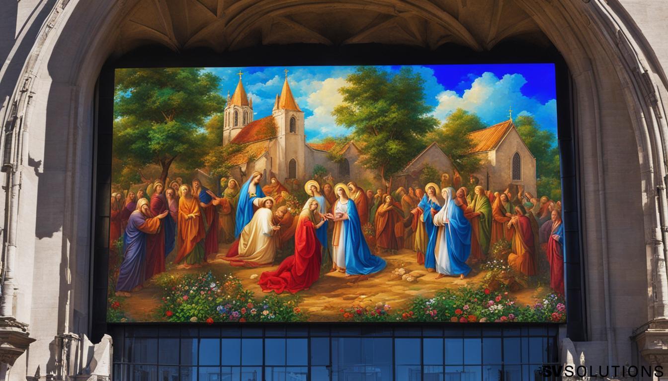 LED Screen for Church in Sherwood