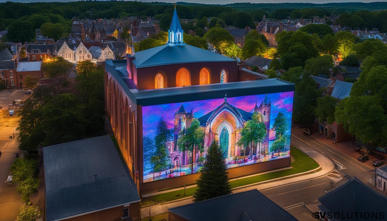 LED Screen for Church in Taunton: Enhancing Worship Experience with Digital Signage