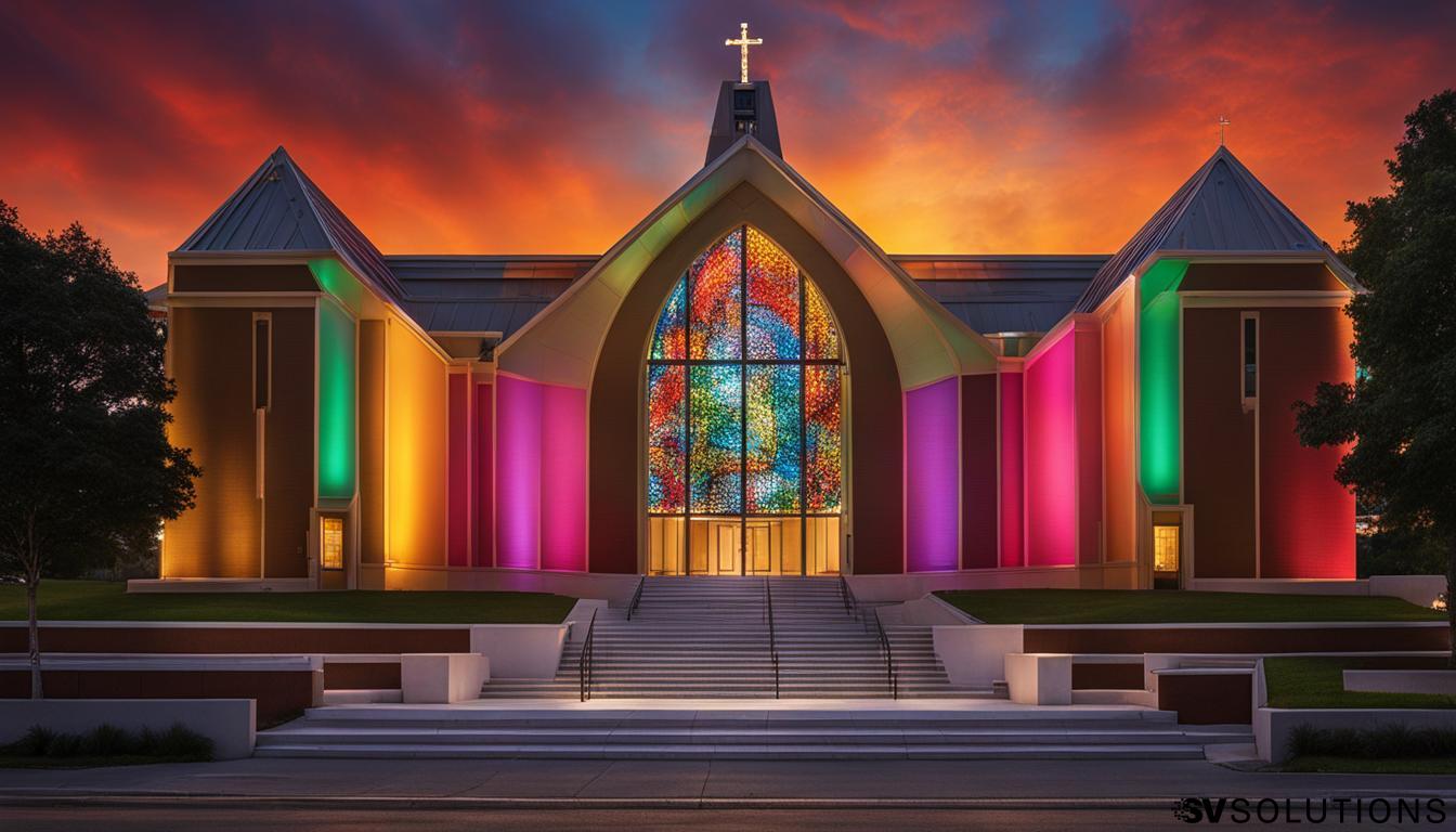 LED Screen for Church in Wheaton