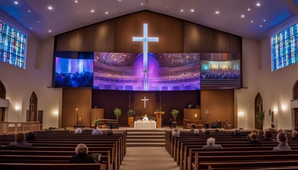 LED screen for church in Woodbridge LED screen for church in Woodbridge