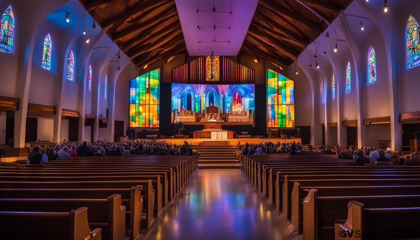 LED Screen for Church in Worcester