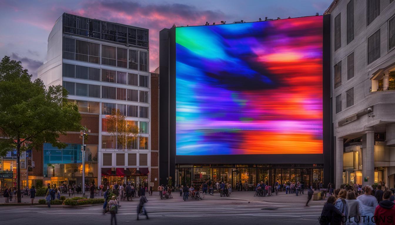 LED screen in Charlottesville