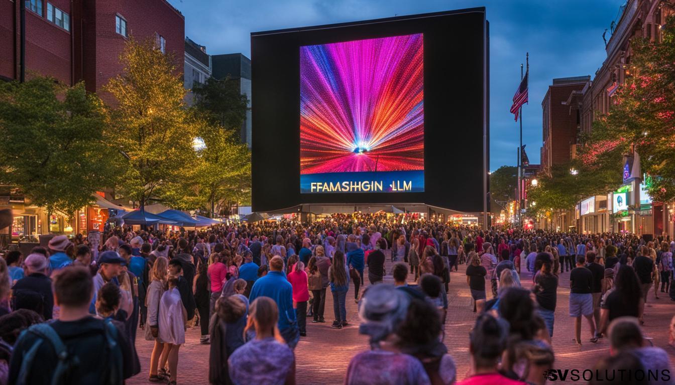 LED screen in Framingham: Discover the Perfect Solution for Your Events and Advertising Needs
