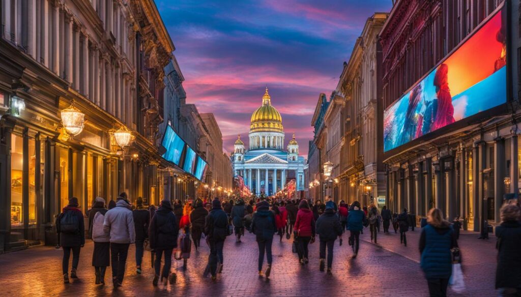 LED screen in Petersburg LED screen in Petersburg