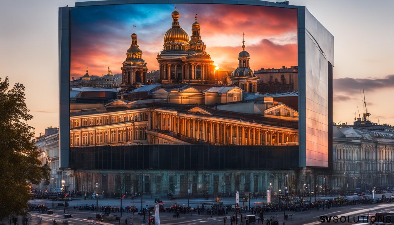 LED Screen in Petersburg
