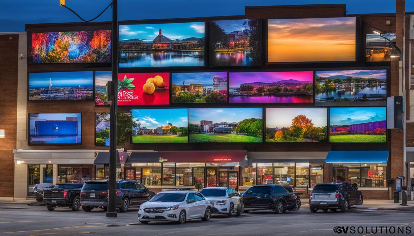 LED screen options and services in Russellville