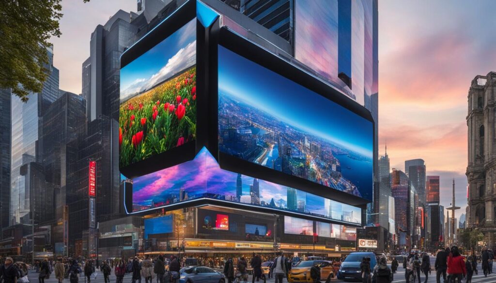 LED screen installation LED screen installation