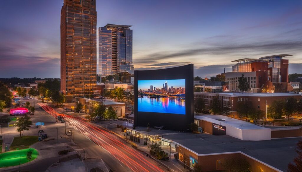 LED screen installation Auburn