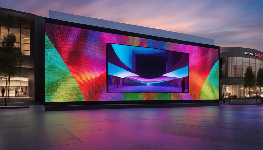 LED screen installation services