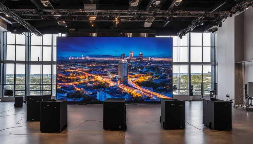 LED screen installation services