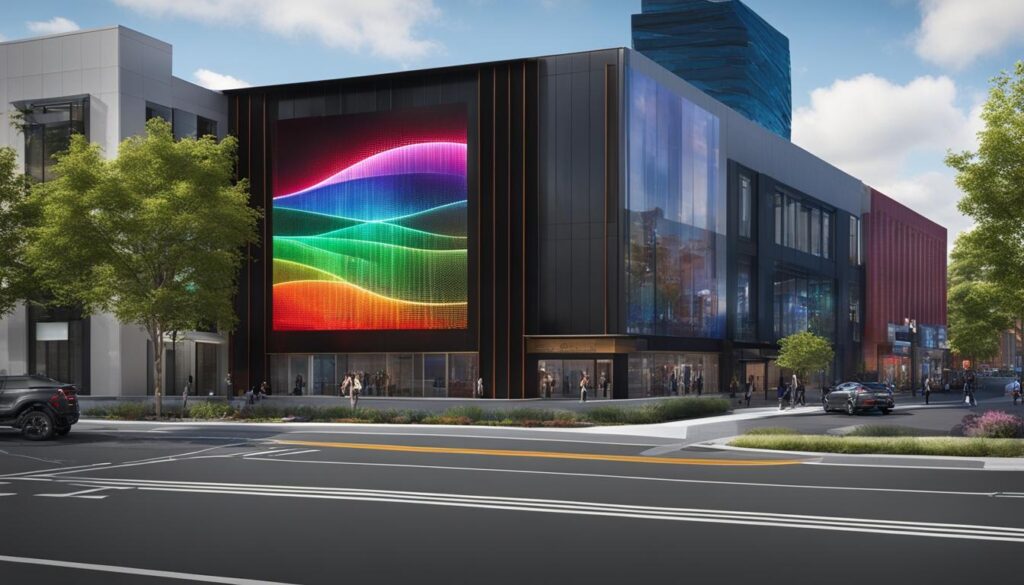 LED screen installation services Lakewood