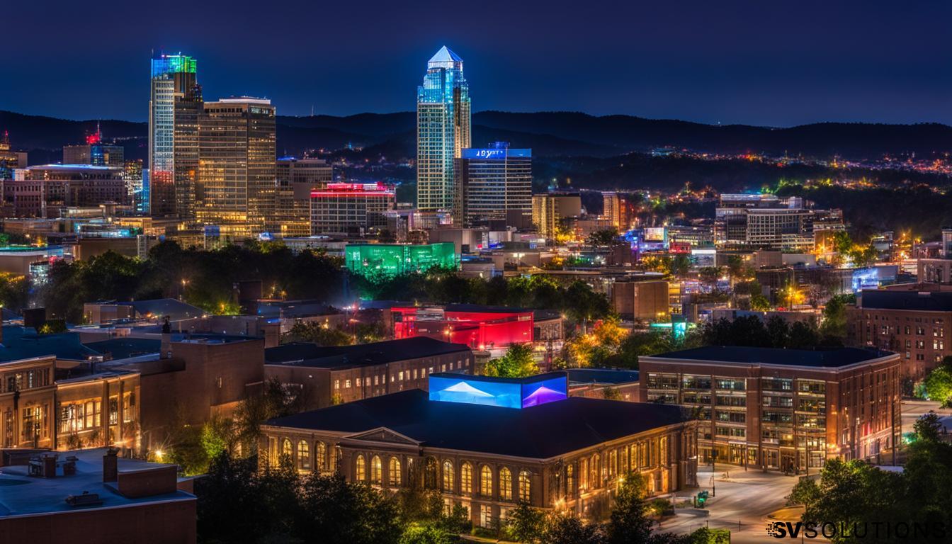 LED Screen Panels in Asheville