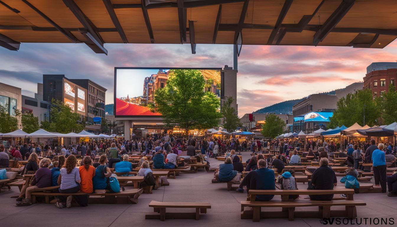 LED Screen Panels in Castle Rock