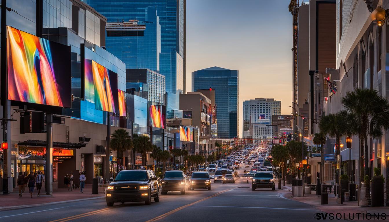 LED Screen Panels in Jacksonville