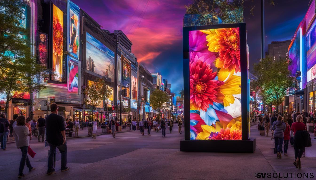 LED screen panels in Little Rock