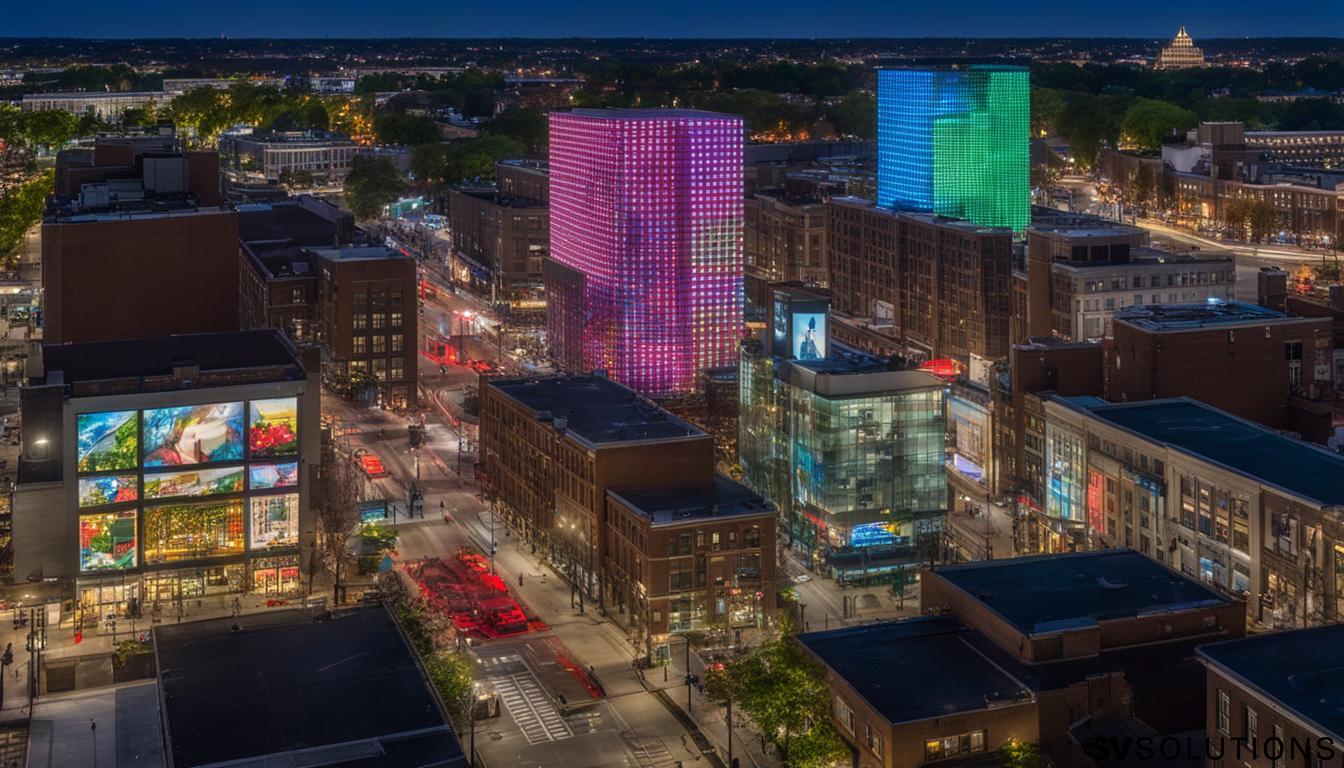 LED Screen Panels in Wheaton