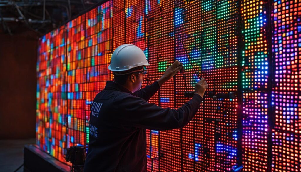 LED screen repair Savannah