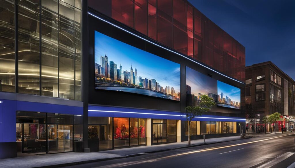 LED screen supplier Malden