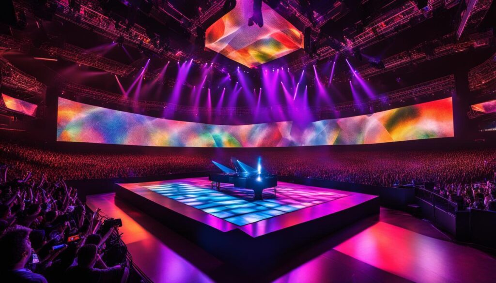 LED screens for stage events LED screens for stage events