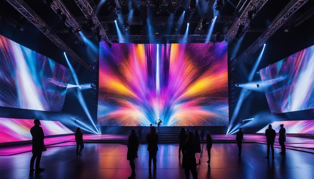 LED stage screens