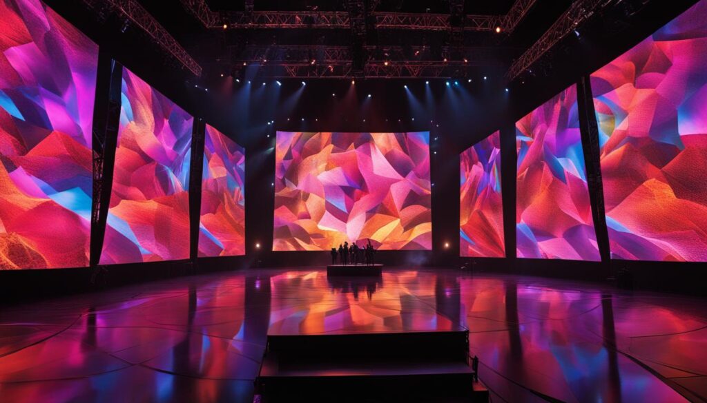 LED stage screens LED stage screens