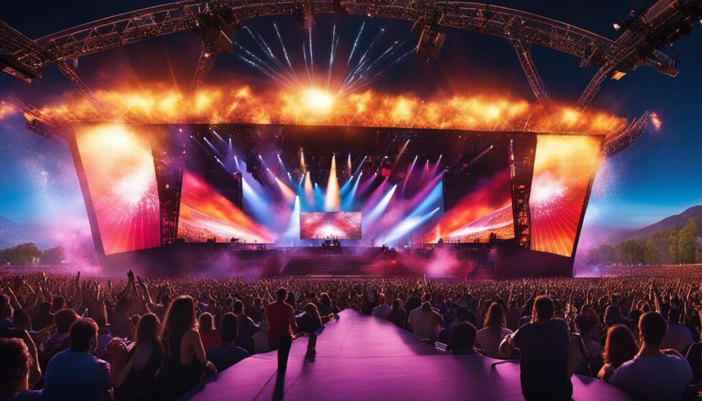 LED stage screens LED stage screens