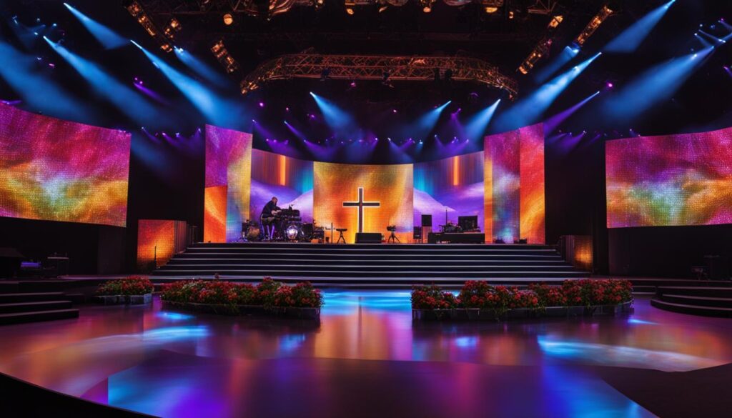 LED stage screens