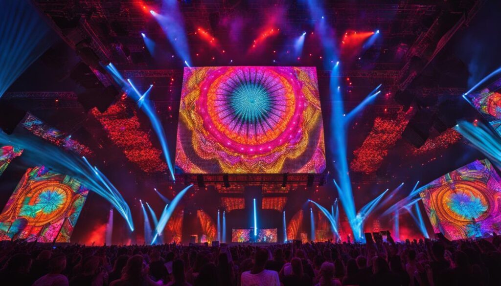 LED stage screens