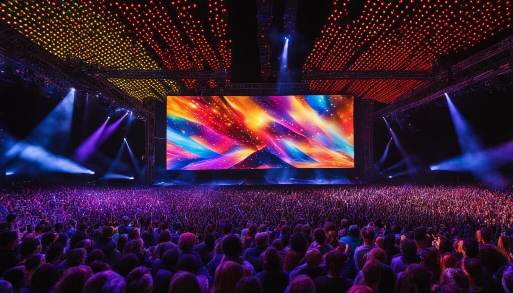 LED stage screens