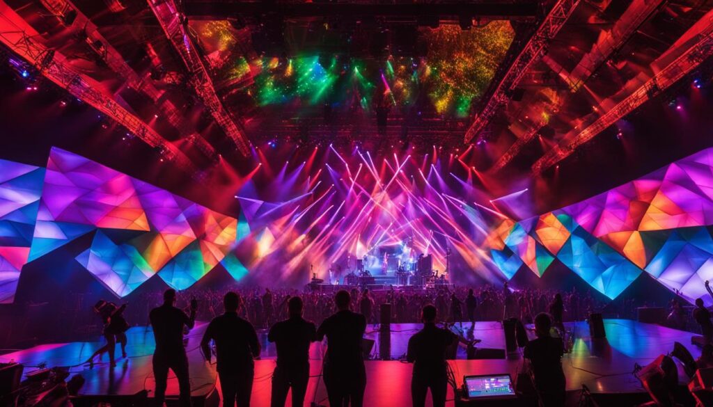 LED stage screens