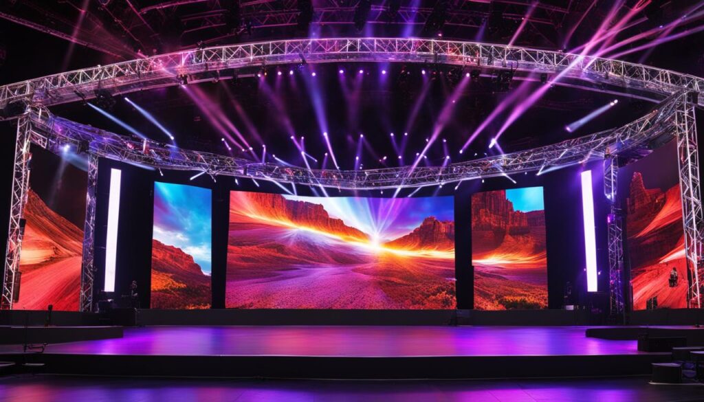 LED stage screens LED stage screens