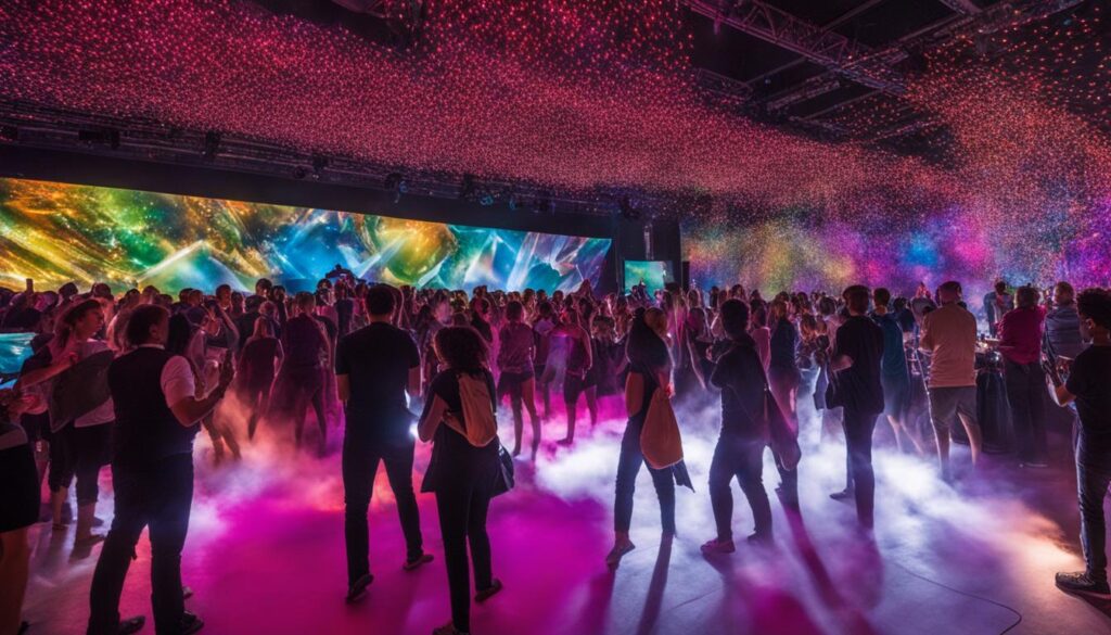 LED stage screens and portable LED walls