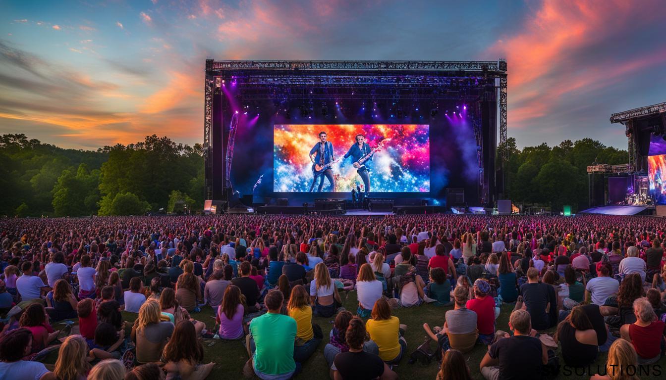 LED Stage Screens in Bentonville