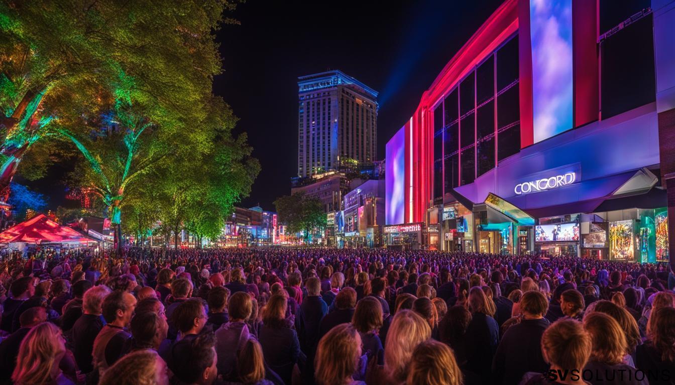 LED Stage Screens in Concord