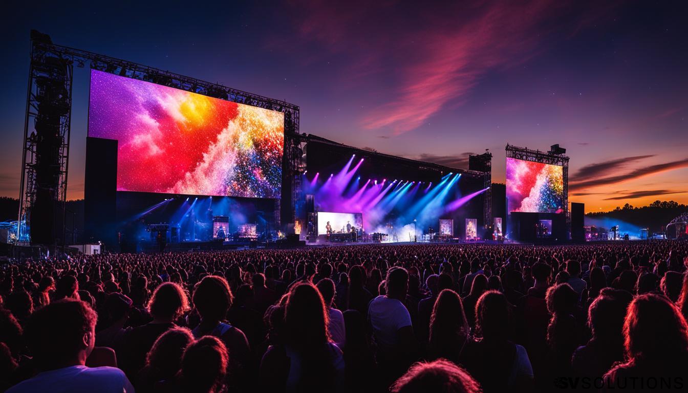 LED Stage Screens in Franklin Township