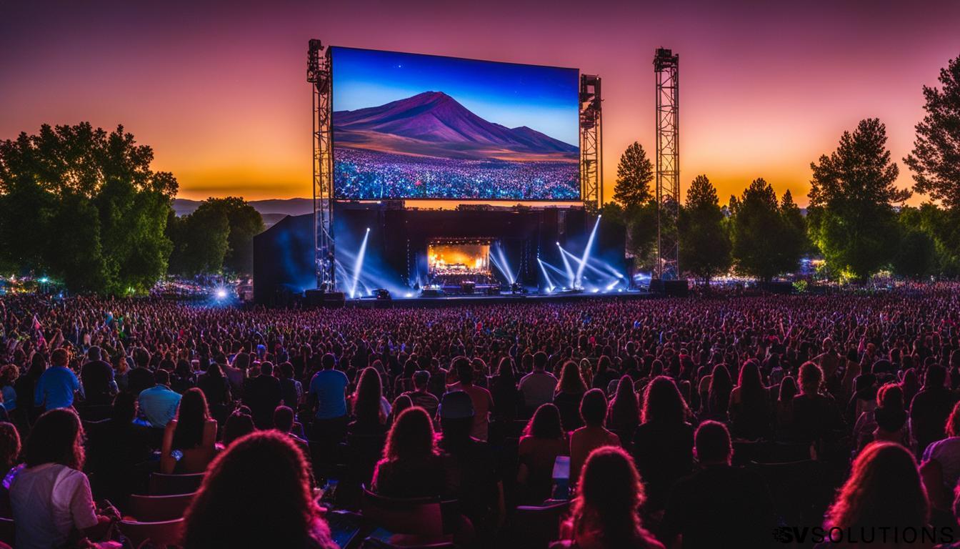 LED Stage Screens in Greeley