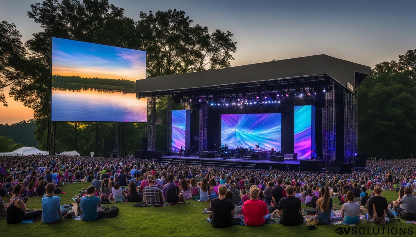 LED Stage Screens in Greensboro