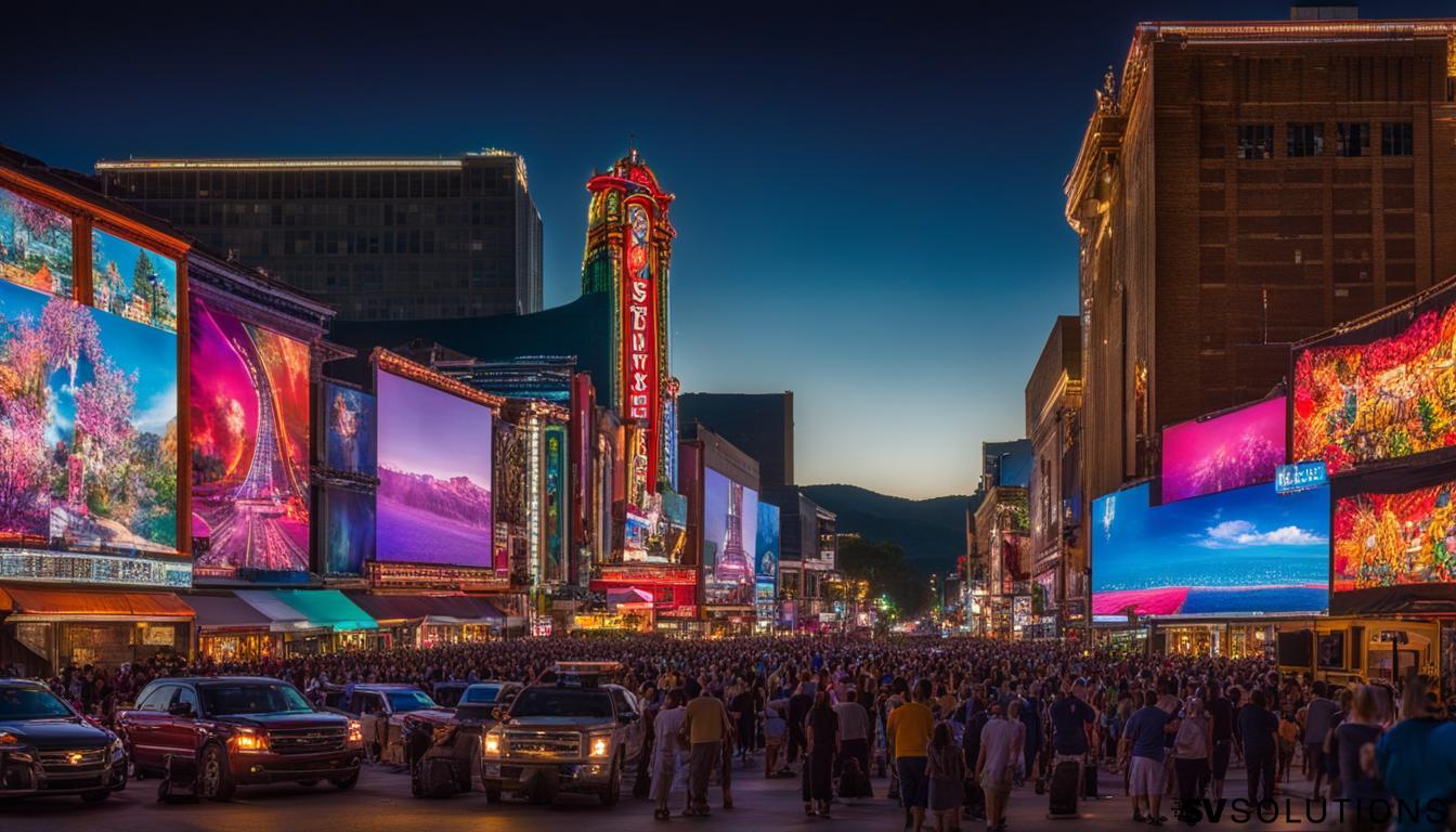 LED Stage Screens in Hot Springs