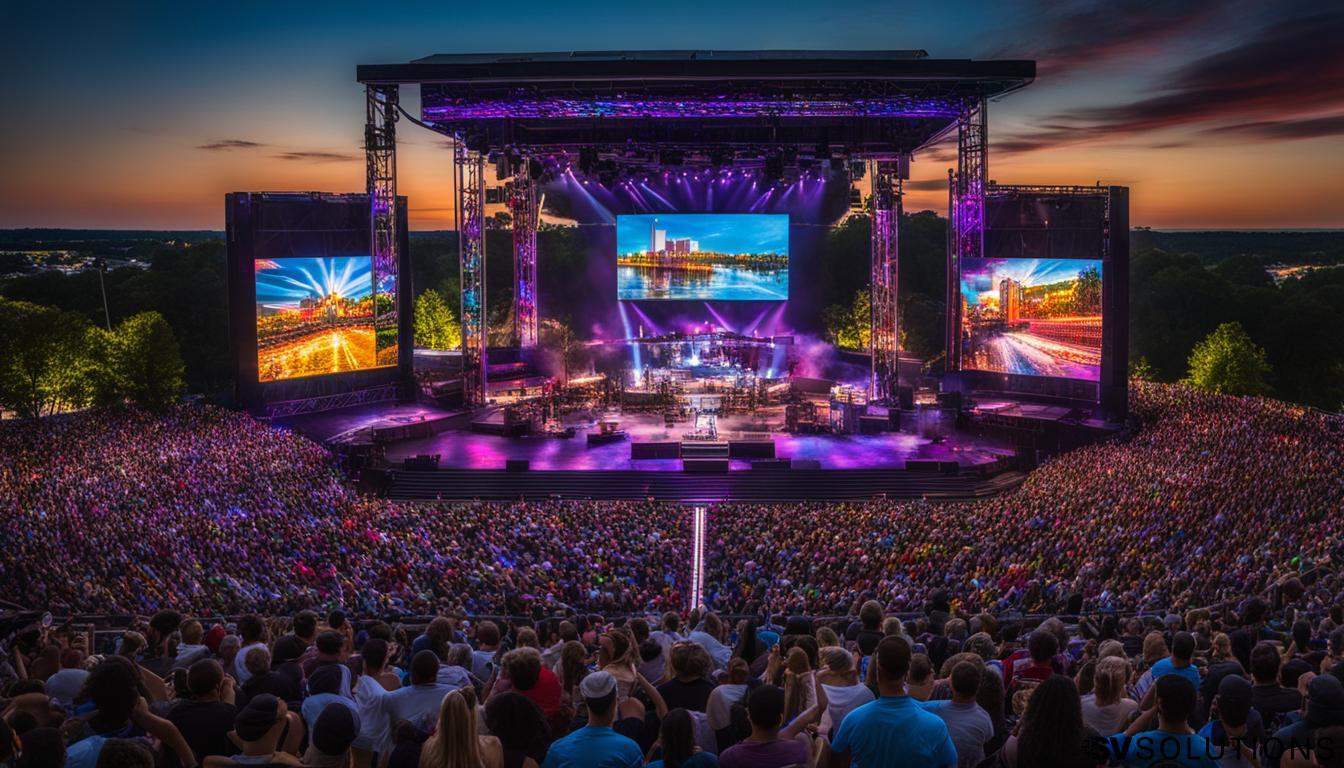 LED Stage Screens in Huntersville