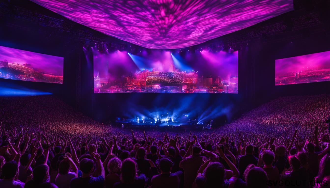 LED stage screens in Madison